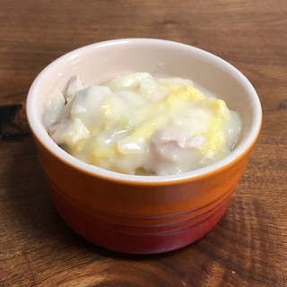 ホットクック☆鶏肉と白菜のクリームシチュー